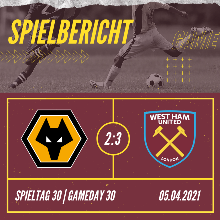 Spielbericht - Wolves gg. West Ham - 05.04.2020